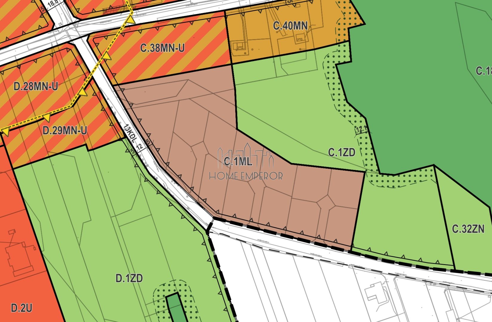 Działka rekreacyjna 1 000 m², Biały Ług