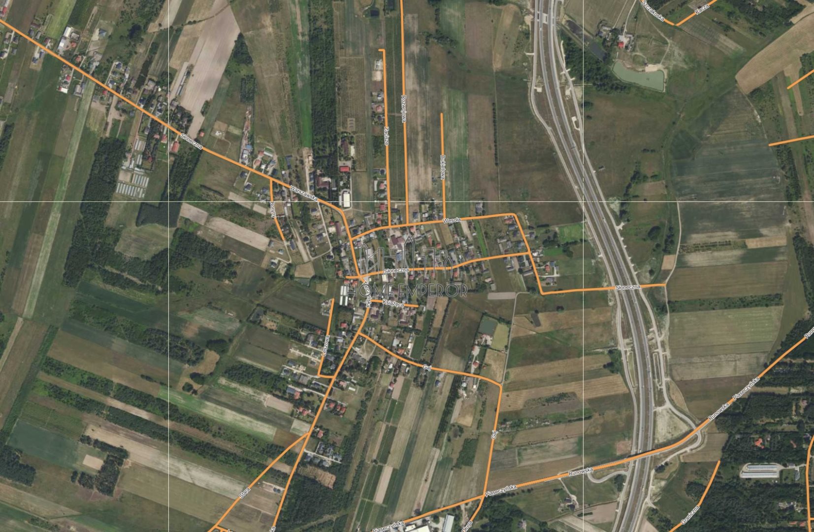 Działka budowlana 1 726 m², Kotorydz