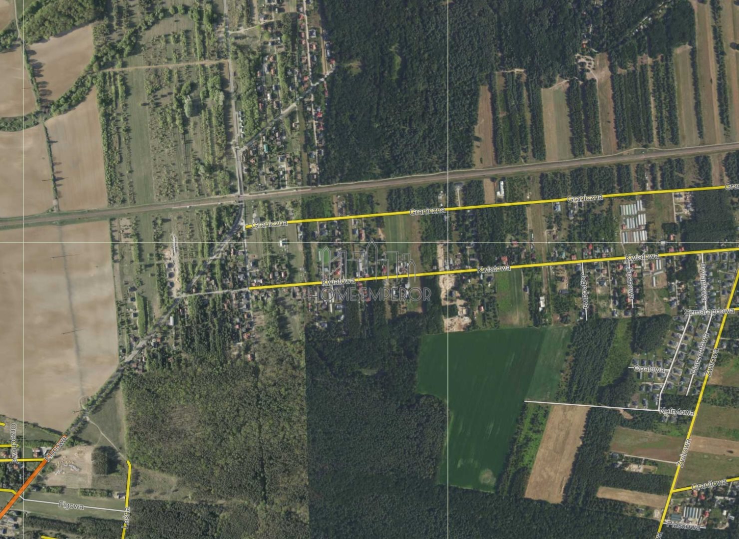 Działka budowlana i inwestycyjna 1 128 m², Janówek Drugi