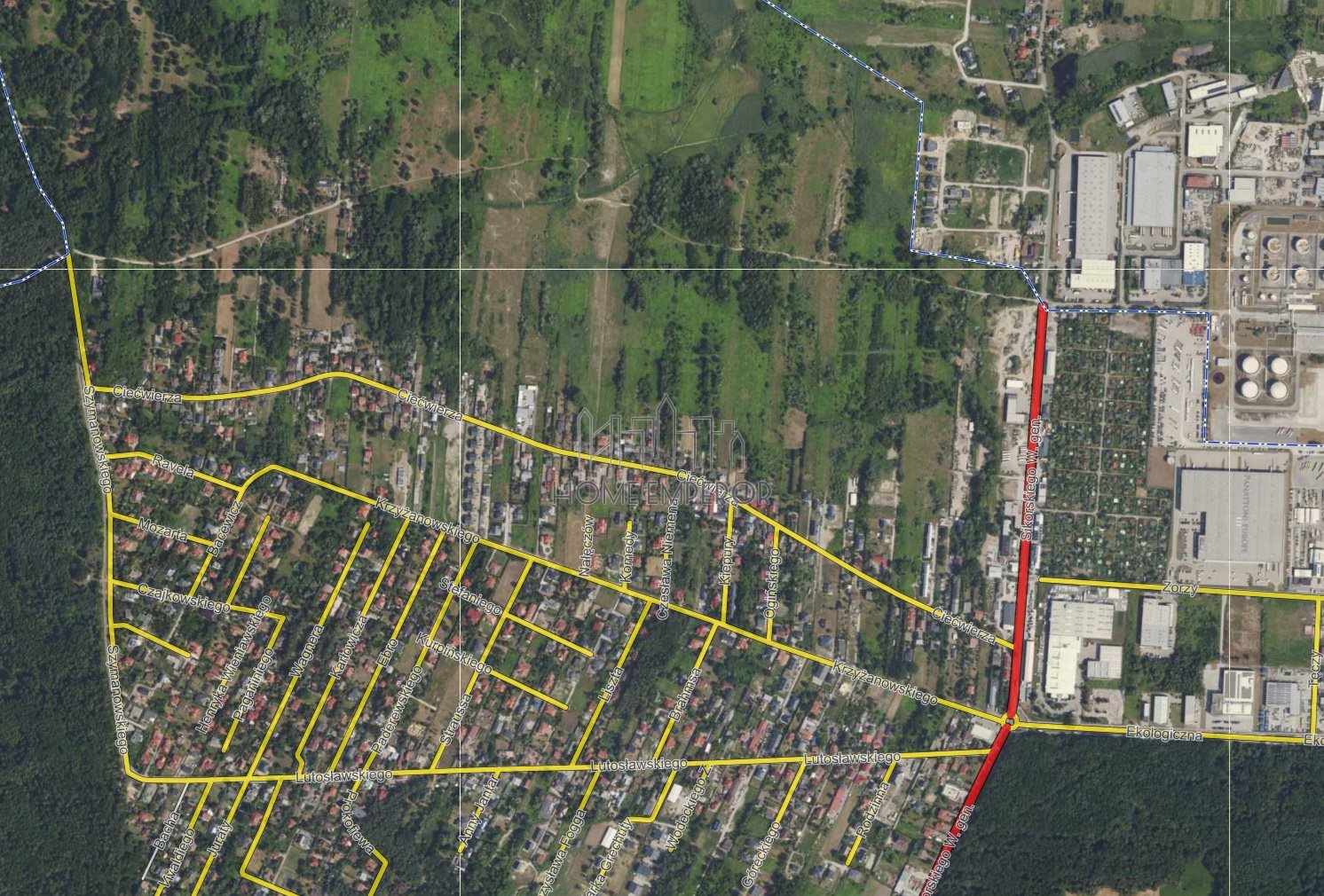 Działka budowlana i rolna 4 117 m², Klaudyn