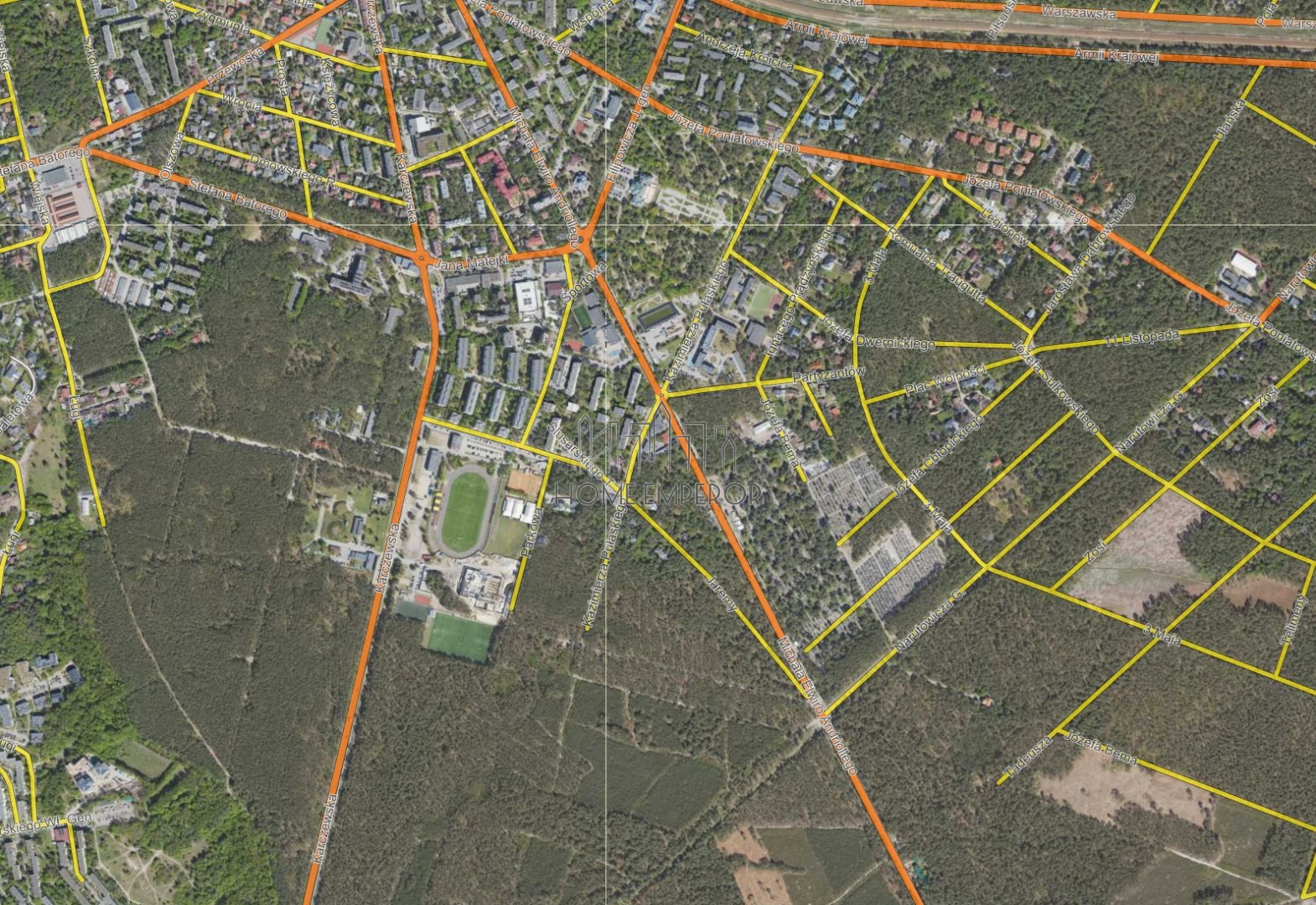Działka budowlana 4 207 m², Otwock