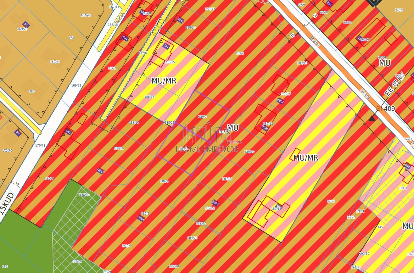 Działka budowlana i inwestycyjna 1 000 m², Kajetany