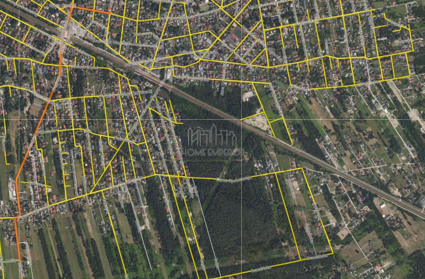 Działka budowlana 3 053 m², Sulejówek