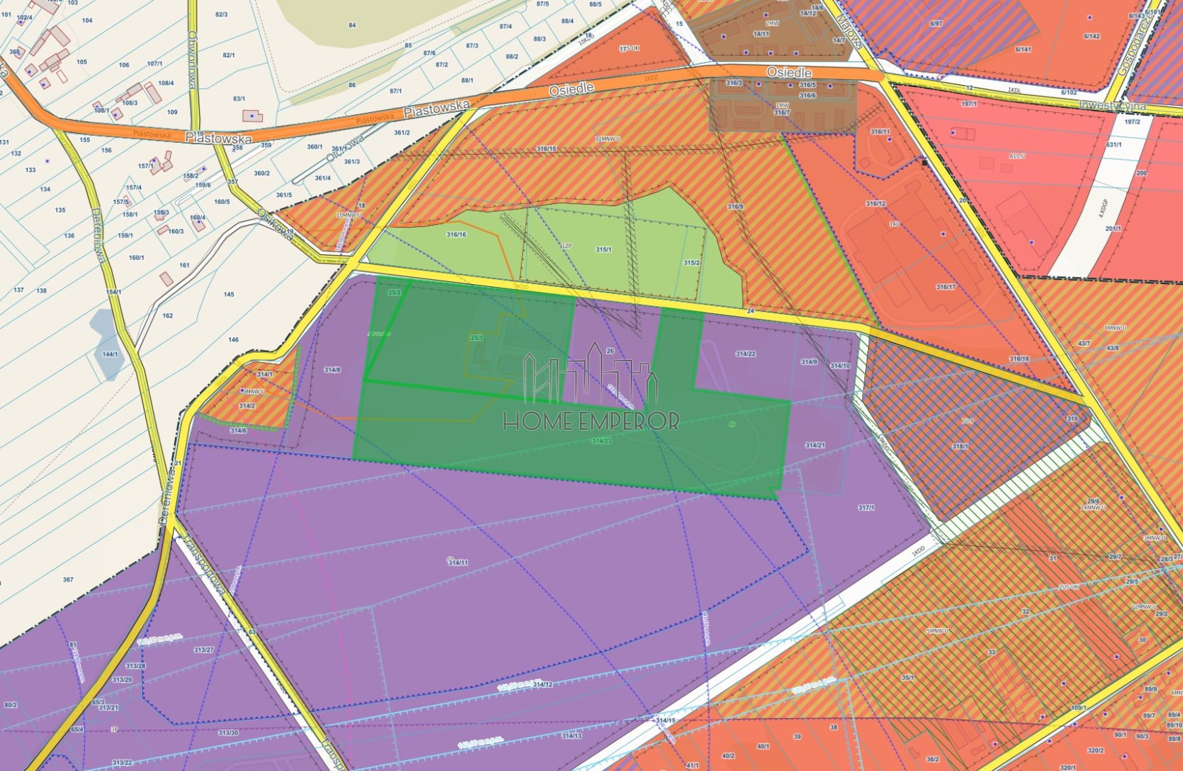 Działka inwestycyjna 7,53 ha, Nowy Modlin