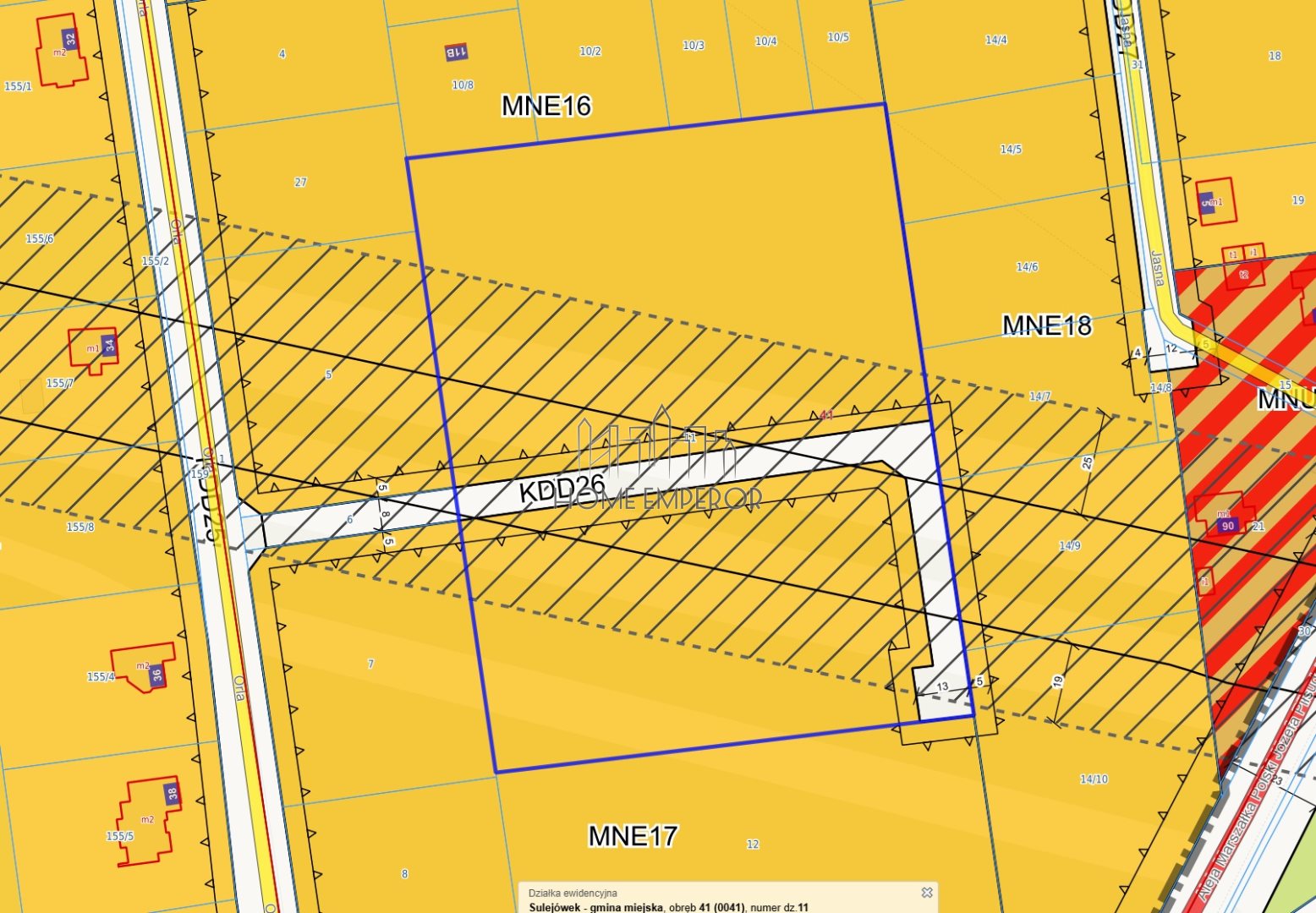 Działka budowlana 1,71 ha, Sulejówek