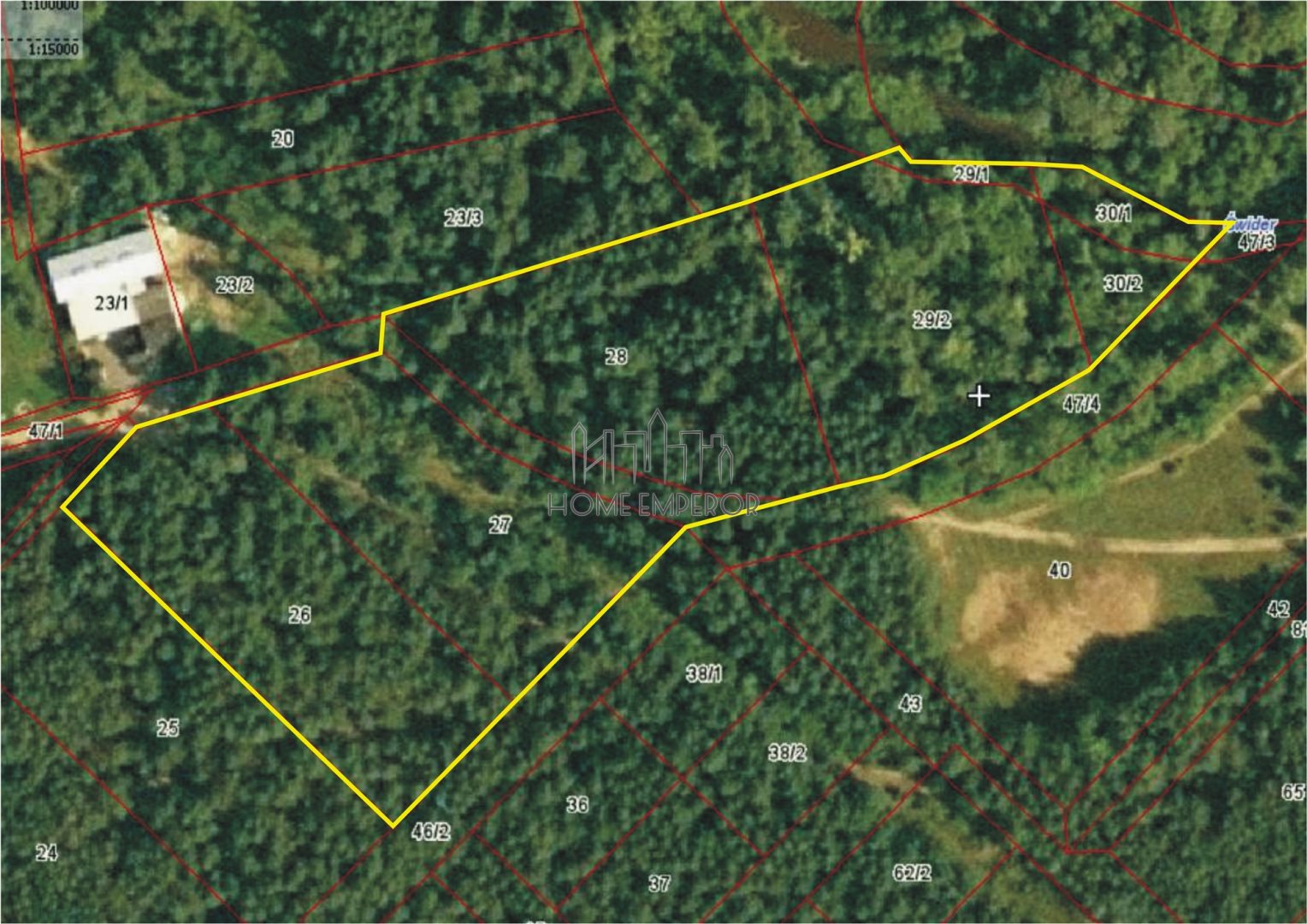 Działka leśna 2,06 ha, Otwock