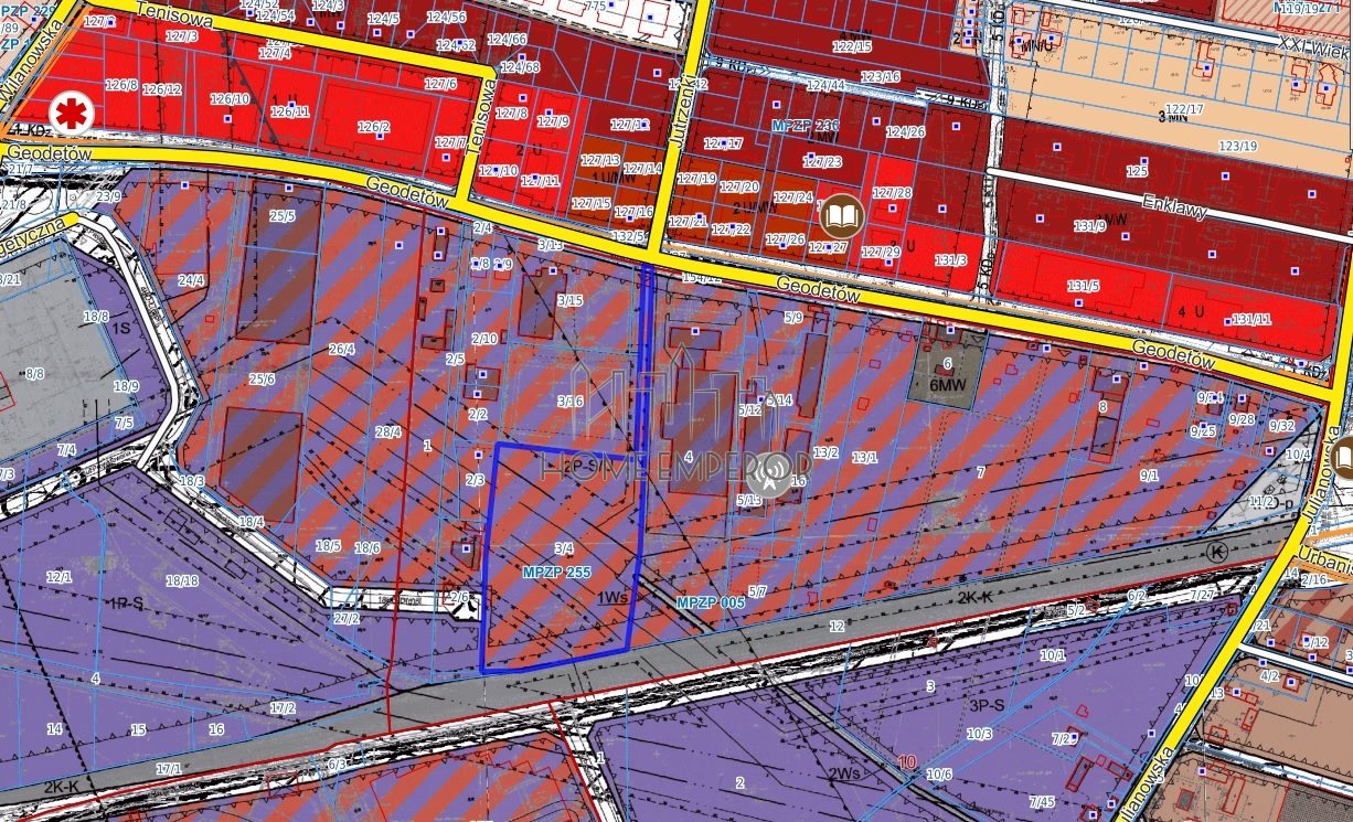 Działka inwestycyjna 1,67 ha, Piaseczno