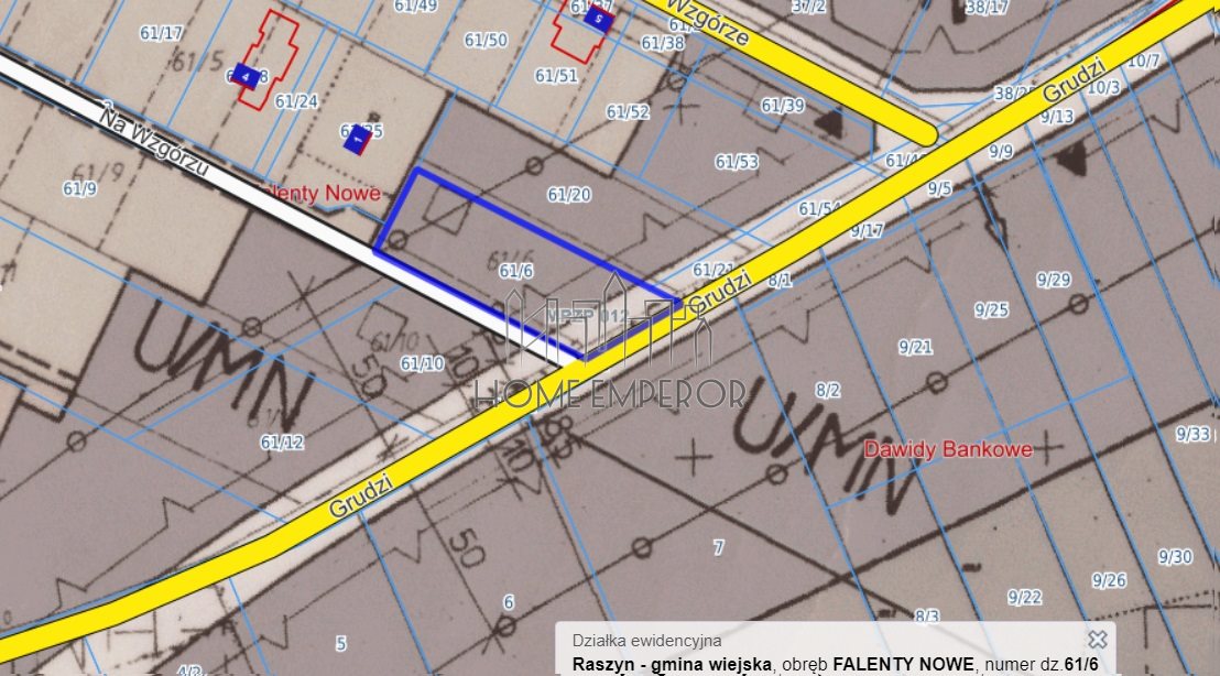 Działka budowlana i inwestycyjna 2 000 m², Falenty Nowe