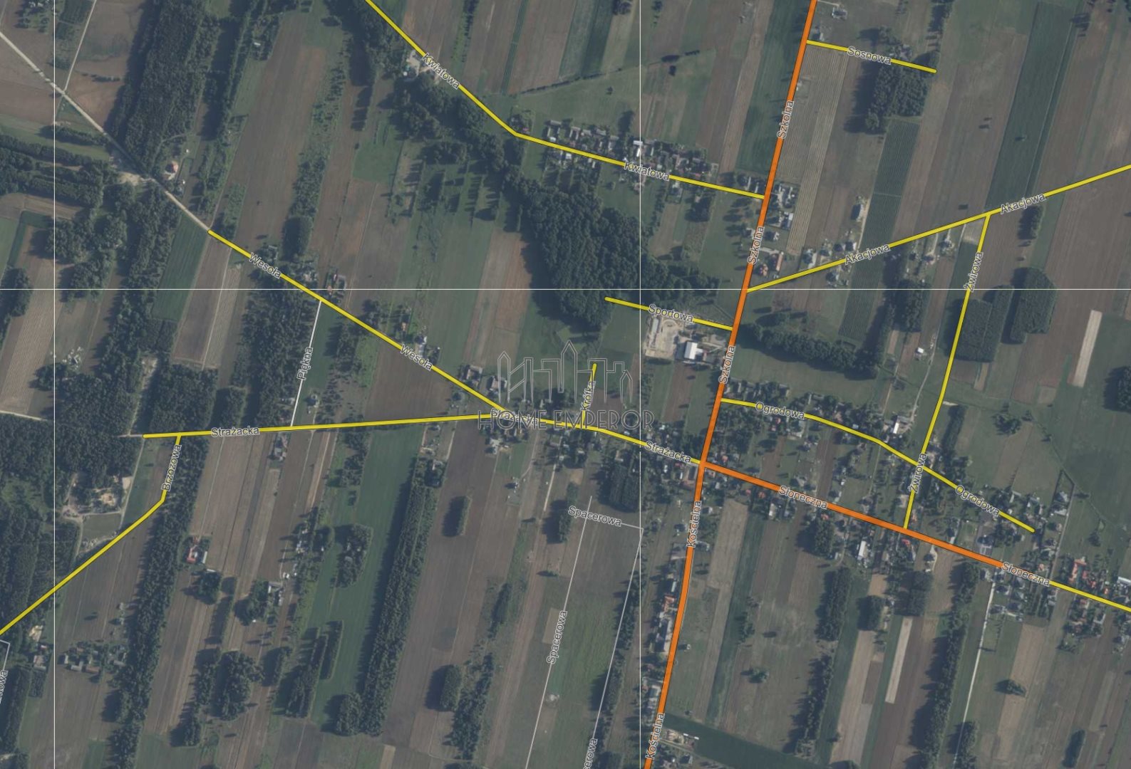 Działka budowlana 1 247 m², Leontyna