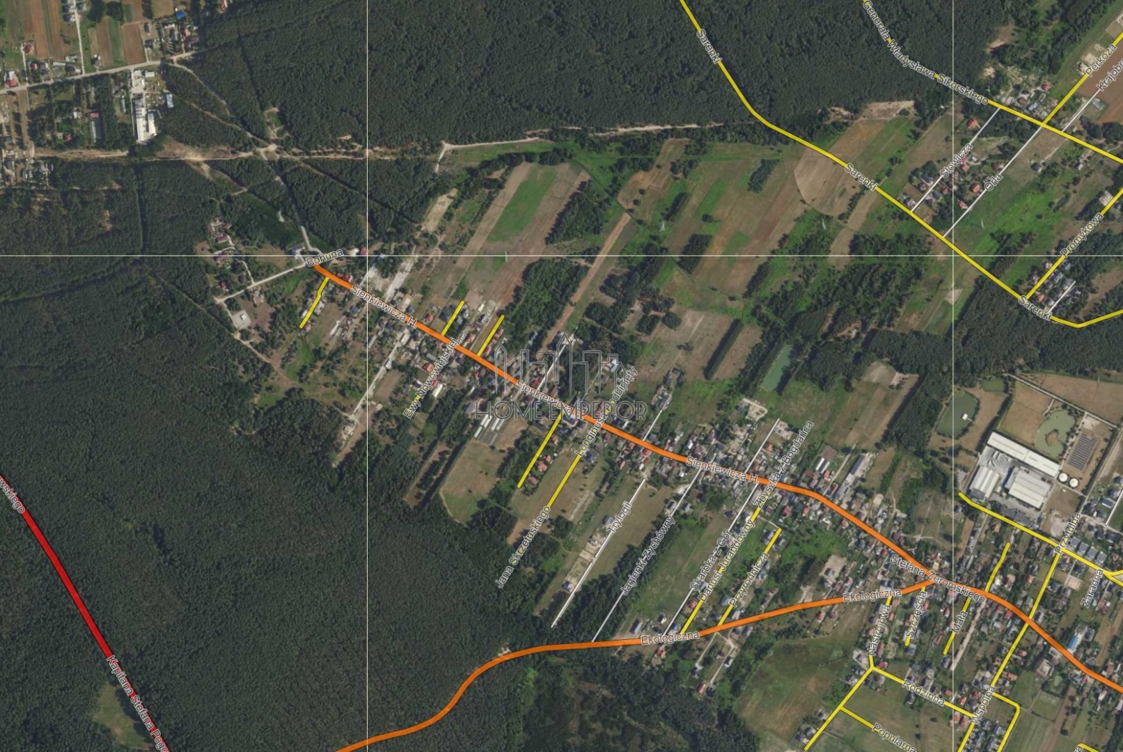 Działka budowlana 2 185 m², Sieraków