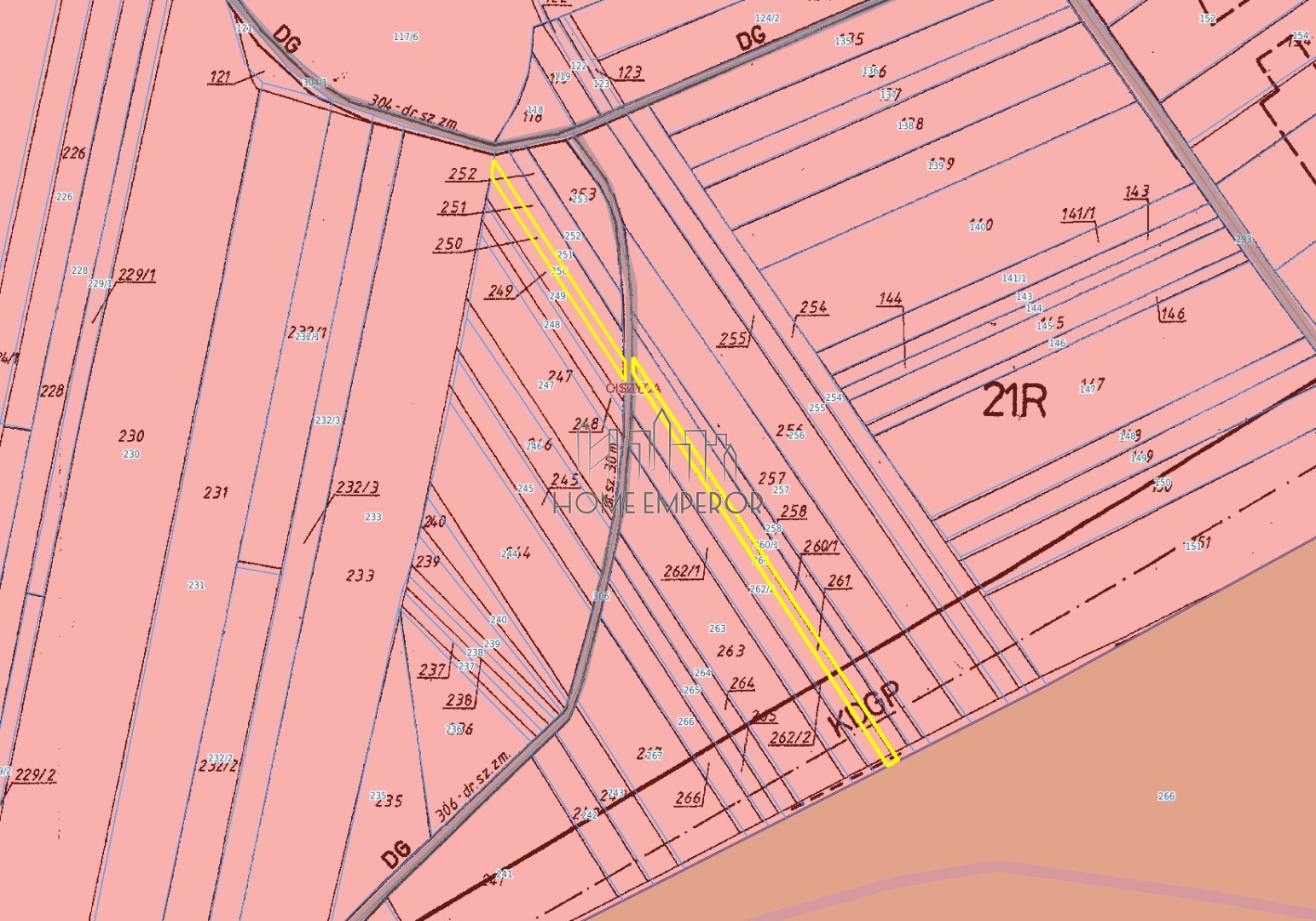 Działka rolna 1 400 m², Ciszyca
