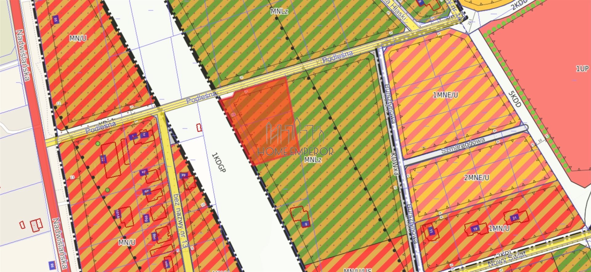 Działka budowlana 3 340 m², Józefów