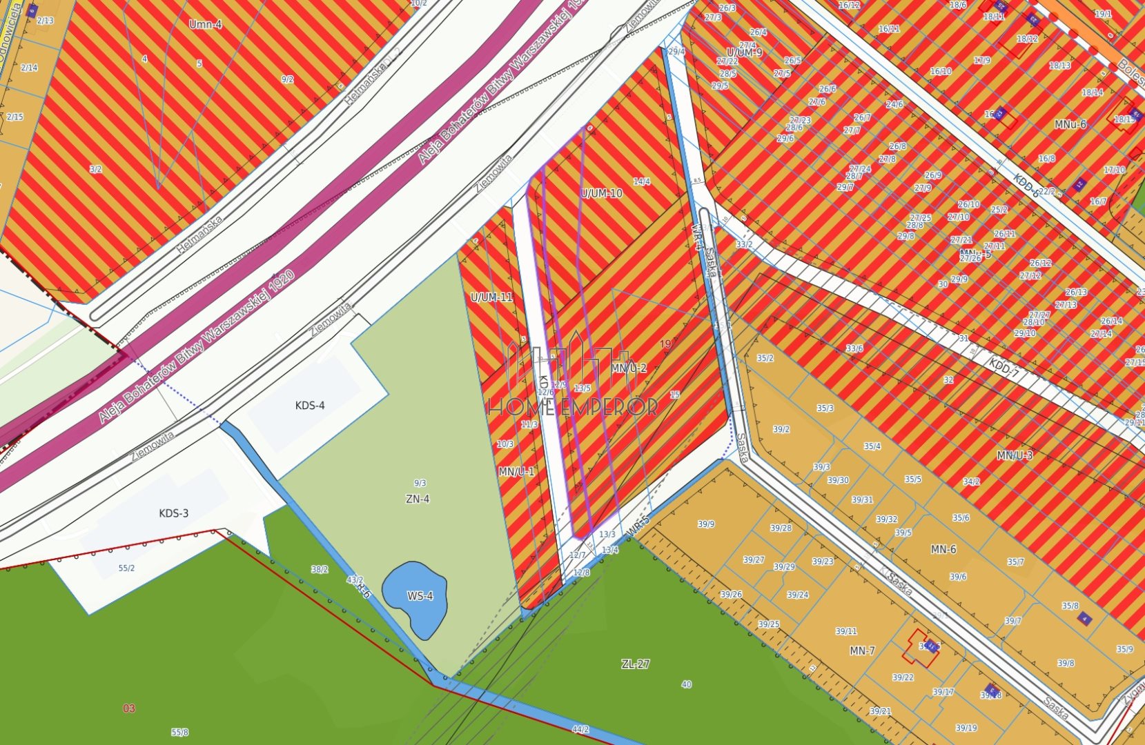 Działka budowlana i inwestycyjna 5 760 m², Kobyłka