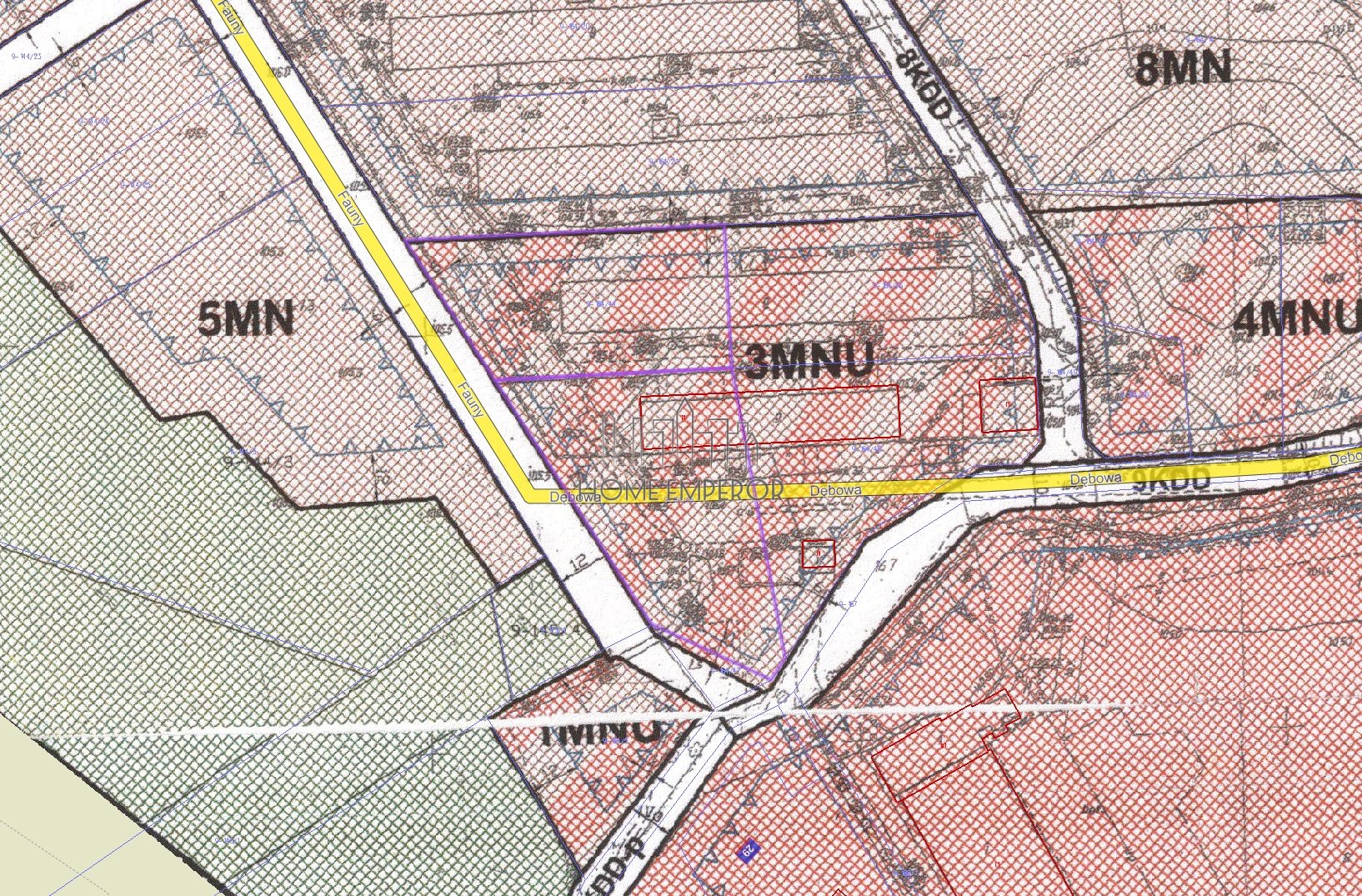 Działka budowlana i inwestycyjna 4 941 m², Góraszka