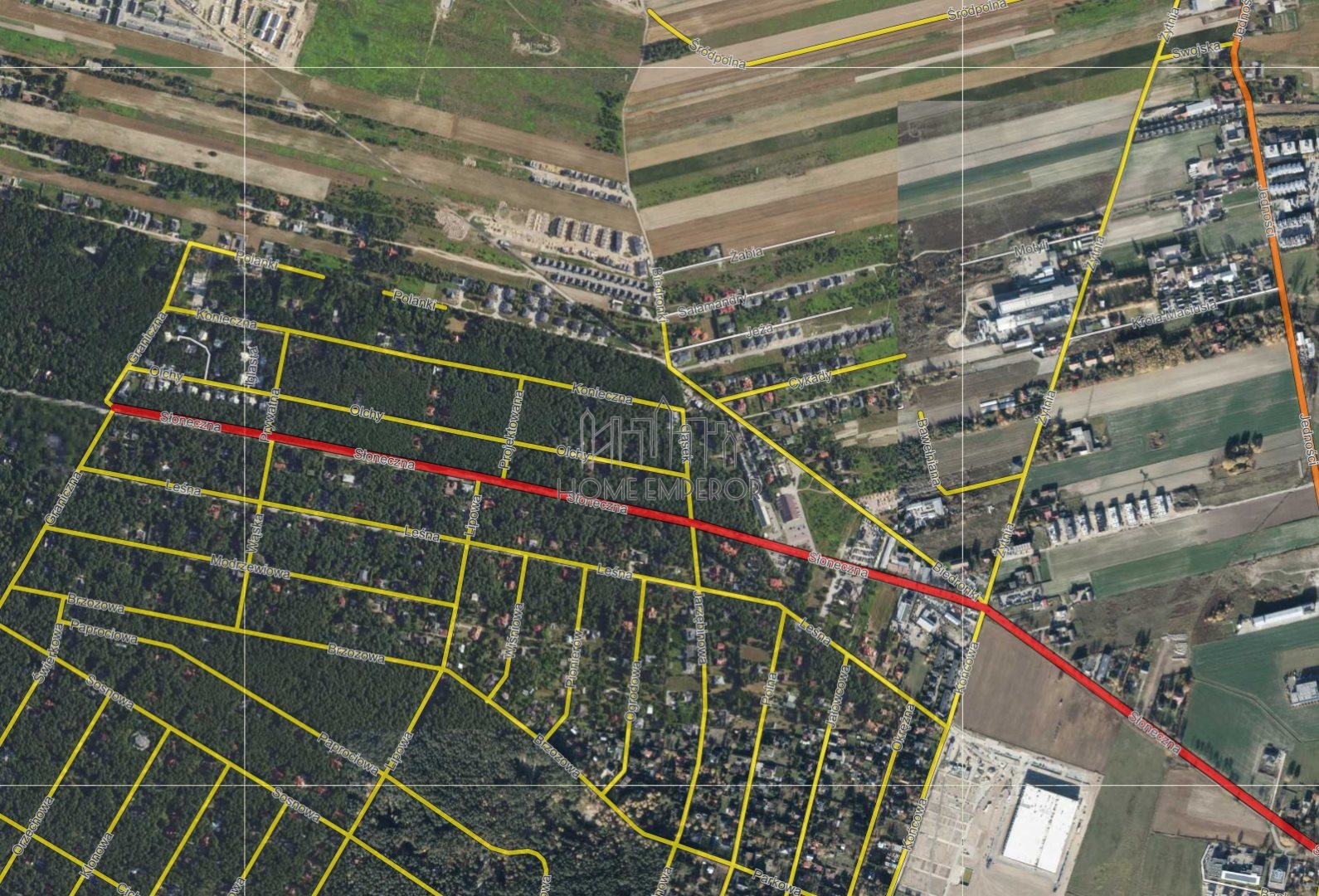 Działka budowlana i inwestycyjna 1 667 m², Lesznowola