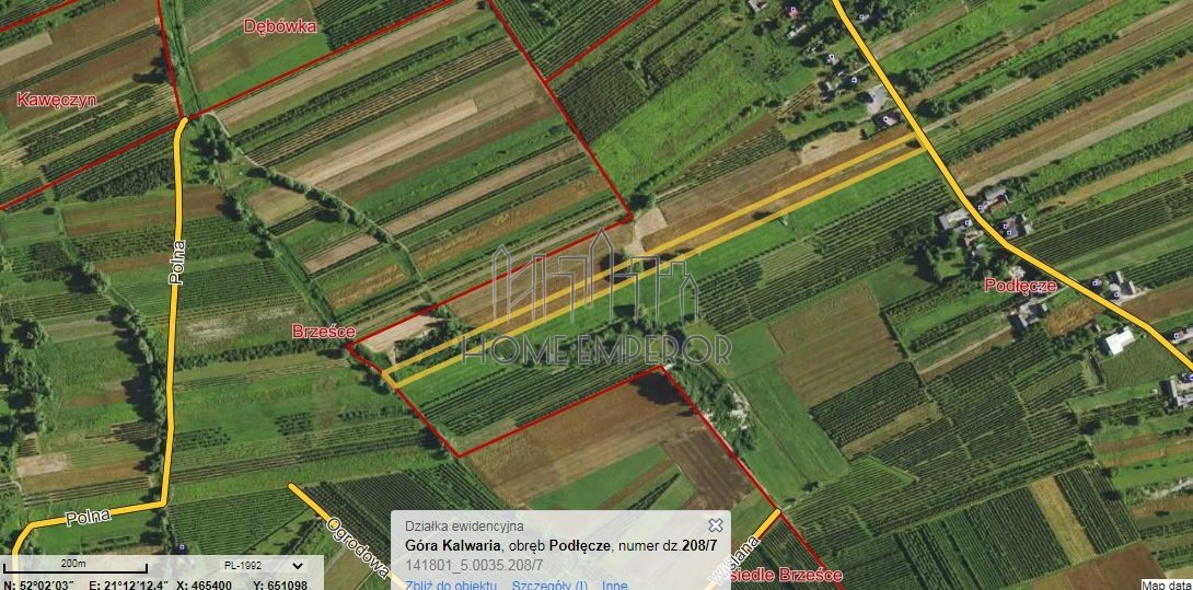 Działka siedliskowa i rolna 2,01 ha, Podłęcze