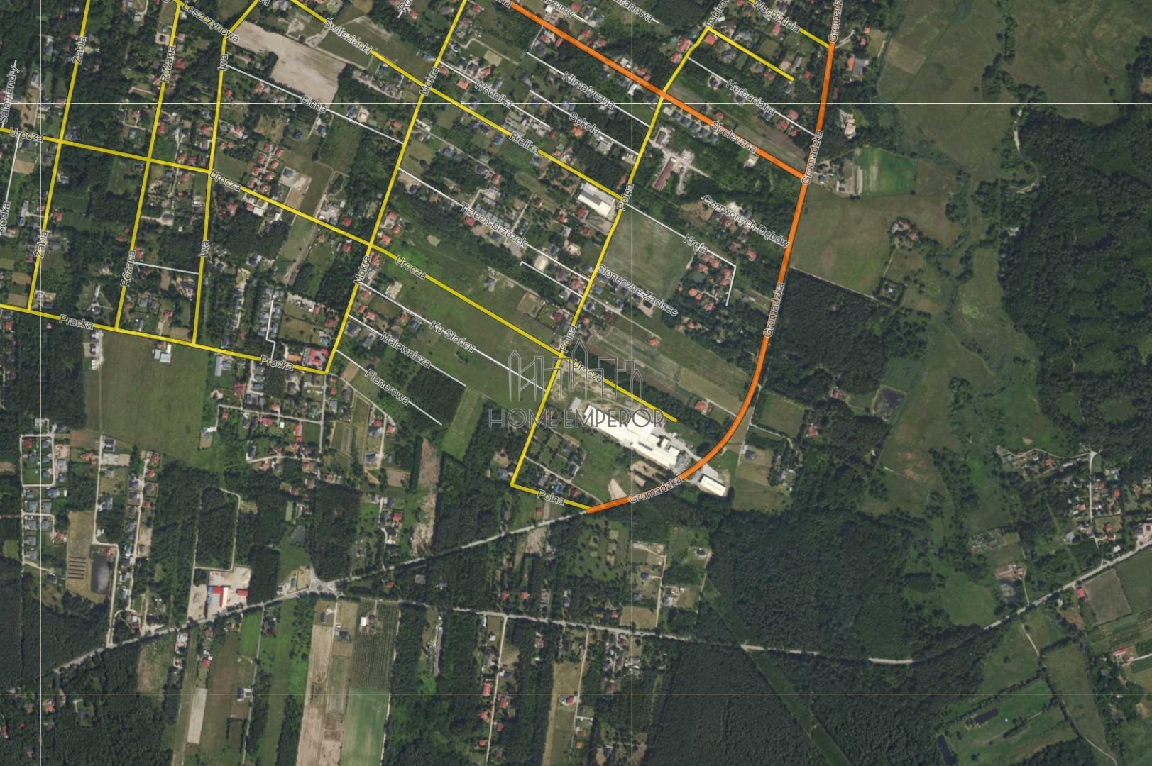 Działka inwestycyjna 4 757 m², Henryków-Urocze