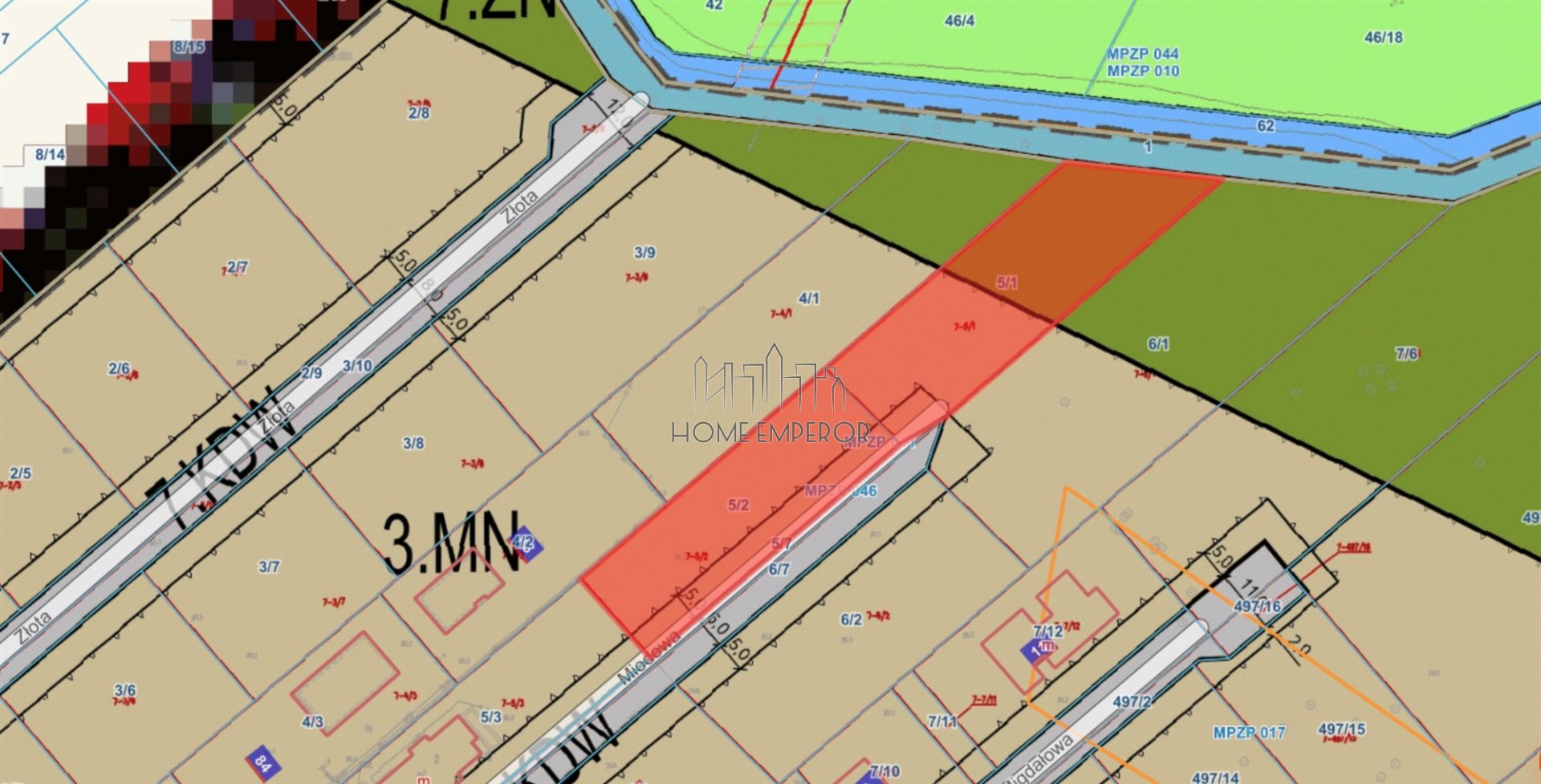 Działka budowlana 2 112 m², Józefów