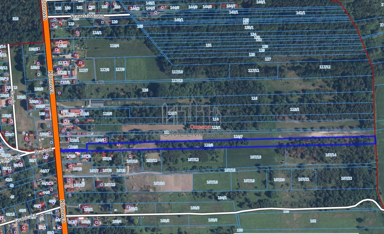 Działka budowlana, inwestycyjna i rolna 1,36 ha, Orzeszyn