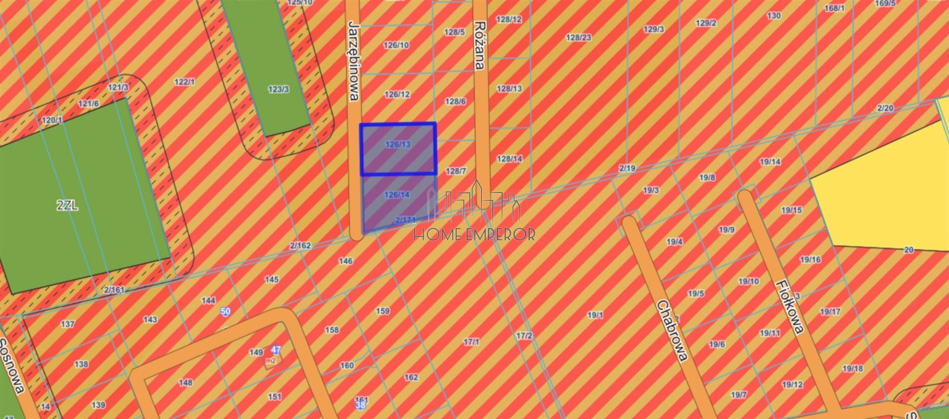 Działka budowlana i inwestycyjna 1 000 m², Budy Janowskie