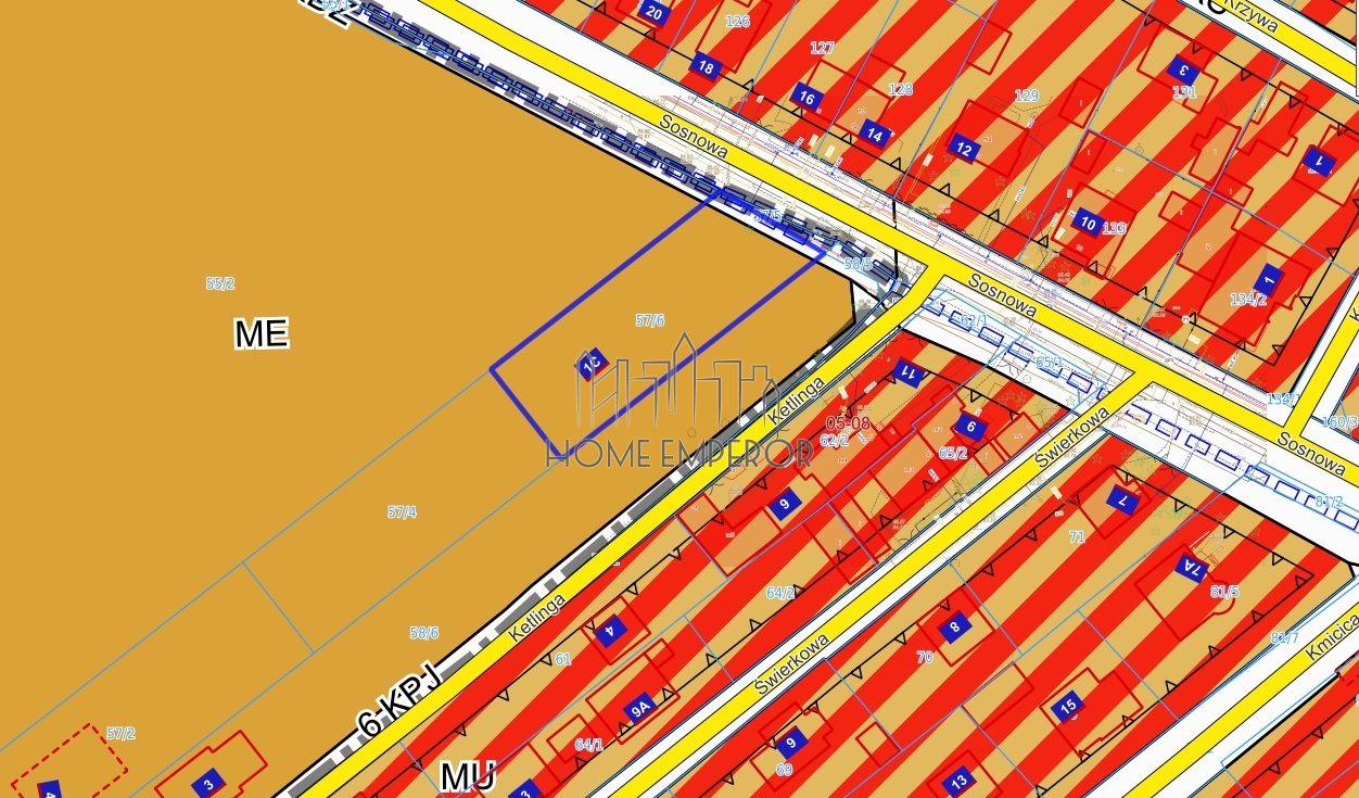 Działka budowlana 1 150 m², Marki