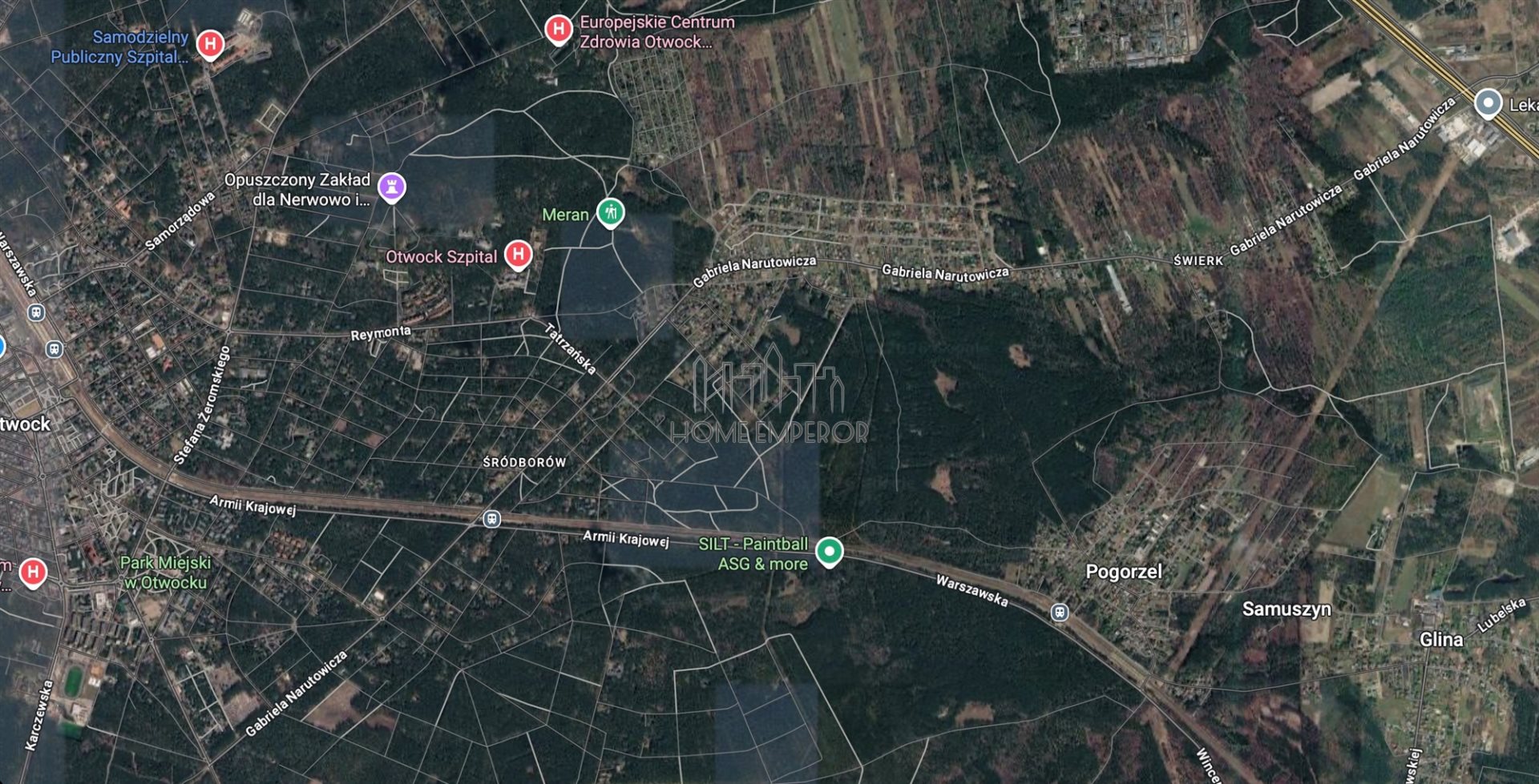 Działka budowlana i inwestycyjna 983 m², Otwock, Śródborów