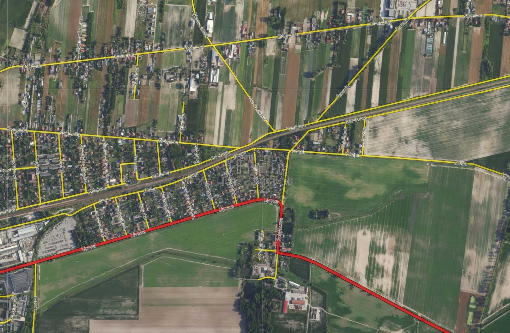 Działka budowlana i inwestycyjna 2 050 m², Płochocin