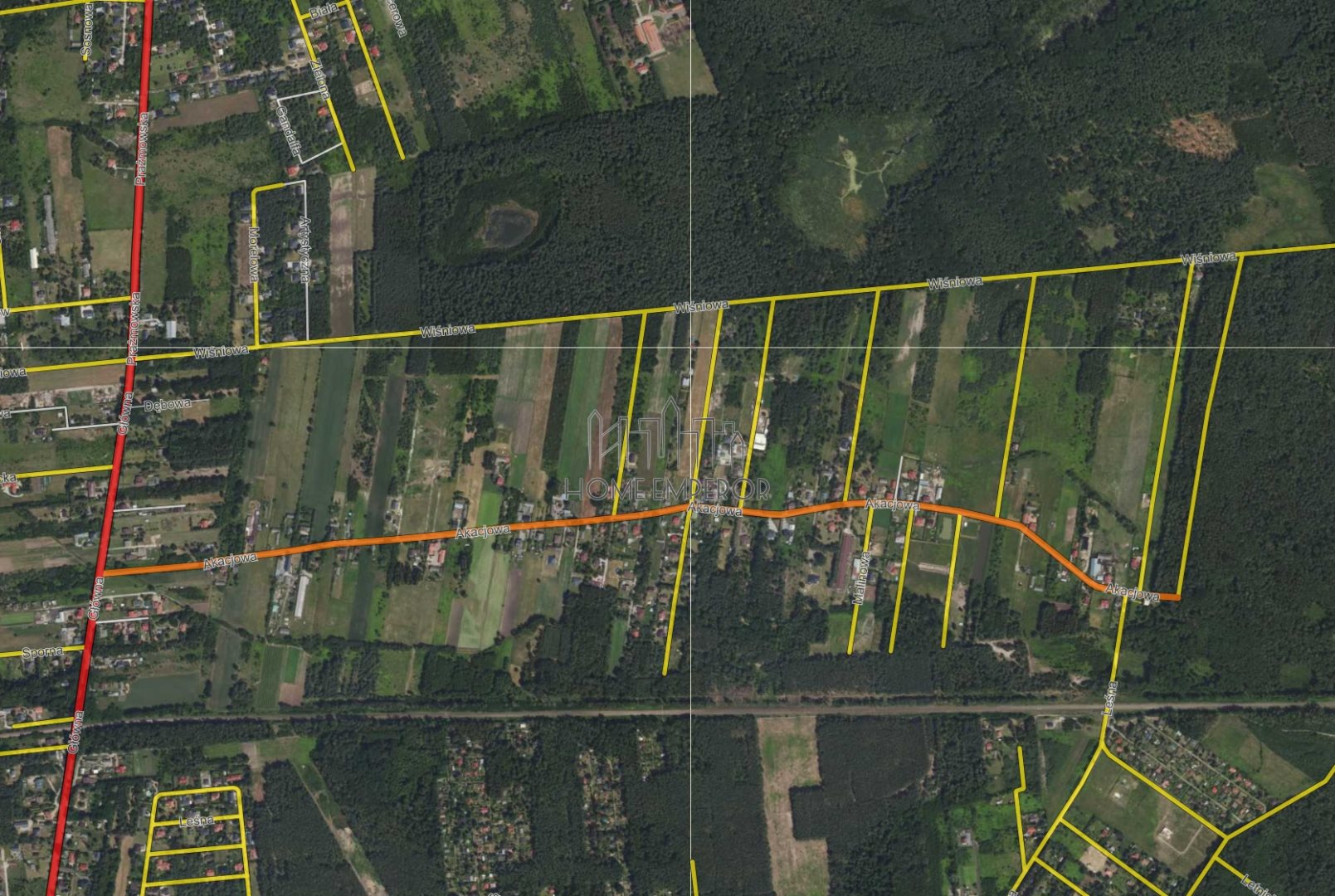 Działka budowlana i inwestycyjna 1 000 m², Nowy Prażmów
