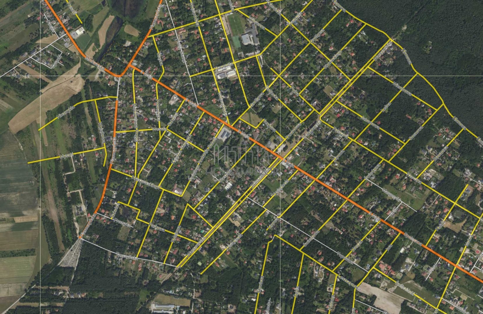 Działka budowlana i inwestycyjna 3 100 m², Złotokłos