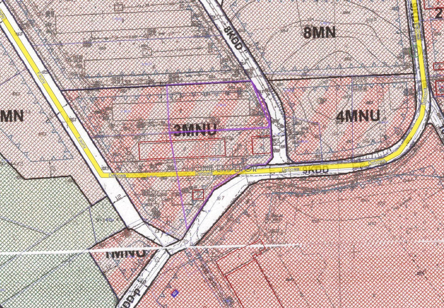 Działka budowlana i inwestycyjna 2 197 m², Góraszka