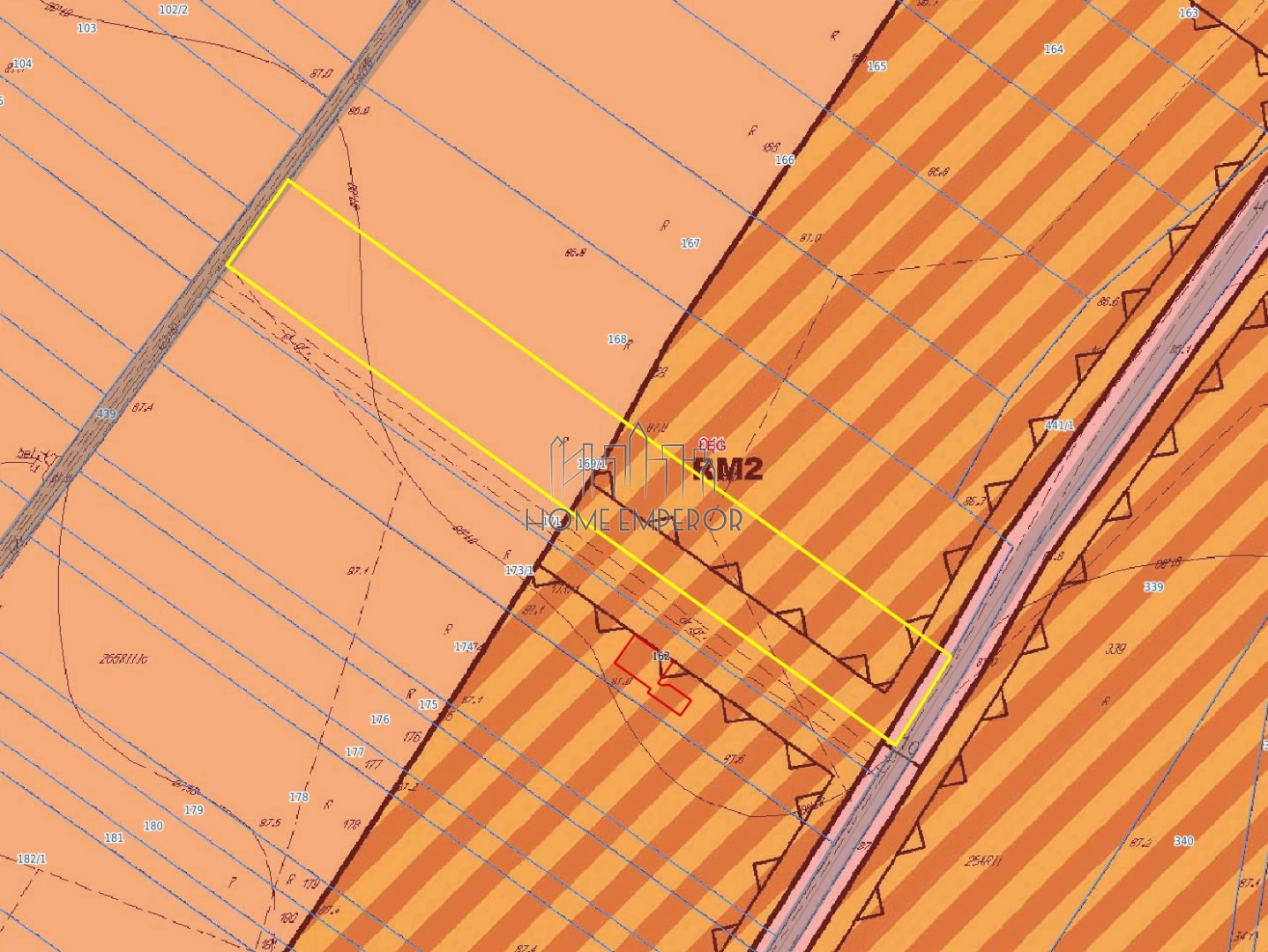 Działka budowlana 3 900 m², Łęg