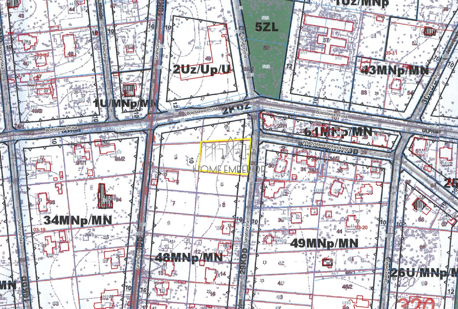 Działka budowlana 2 289 m², Konstancin-Jeziorna