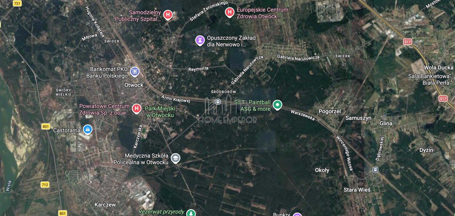 Działka budowlana 1,29 ha, Otwock, Soplicowo