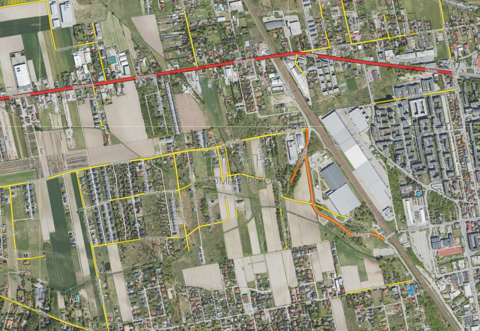 Działka budowlana i inwestycyjna 1 000 m², Łoziska