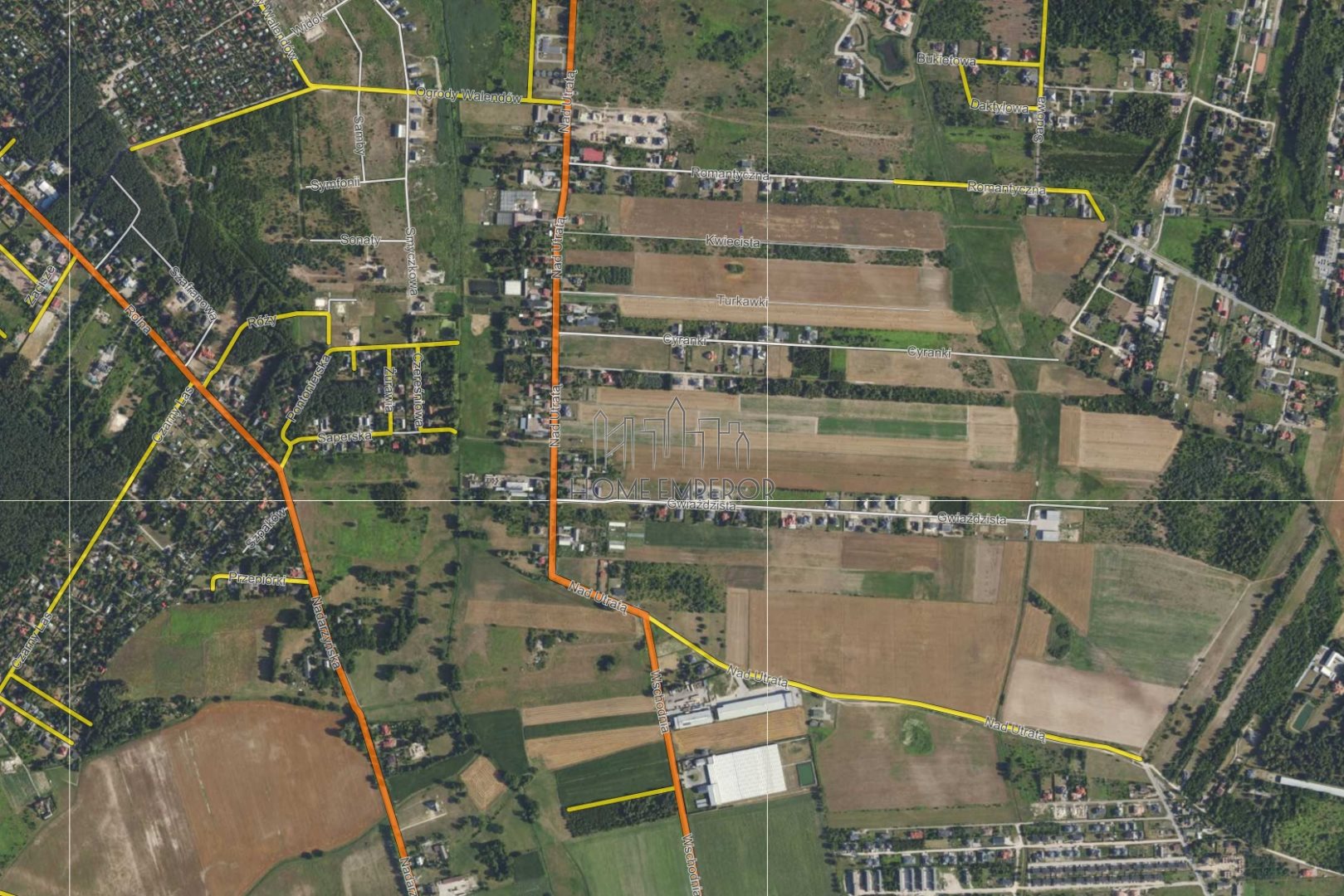 Działka budowlana 1 000 m², Walendów