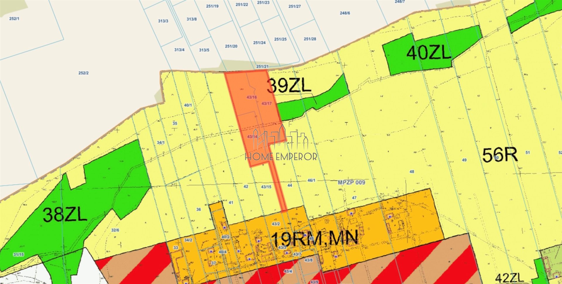 Działka rolna 3 000 m², Przyborowice Górne