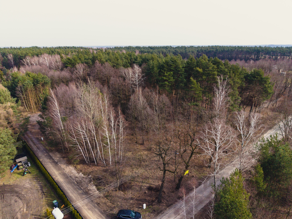 Działka budowlana 1 502 m², Zagłoba