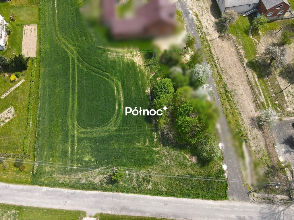 Działka budowlana 1 100 m², Łobzów