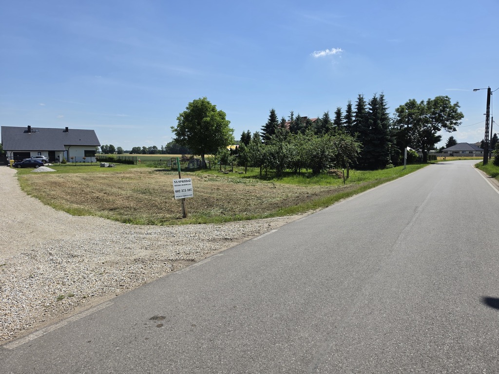 Działka budowlana 1 150 m², Smolec
