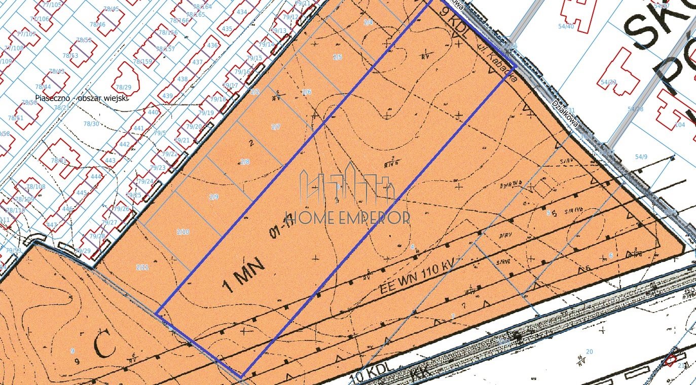 Działka budowlana 2,23 ha, Konstancin-Jeziorna, Skolimów