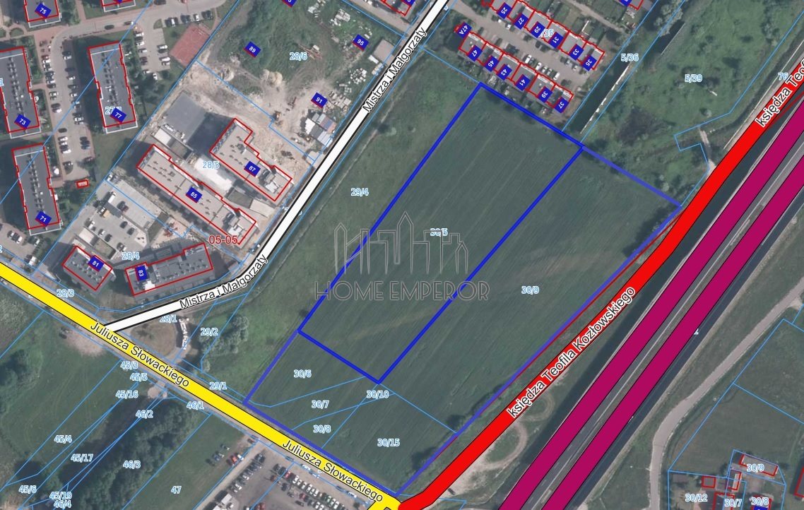 Działka budowlana i inwestycyjna 2,54 ha, Radzymin