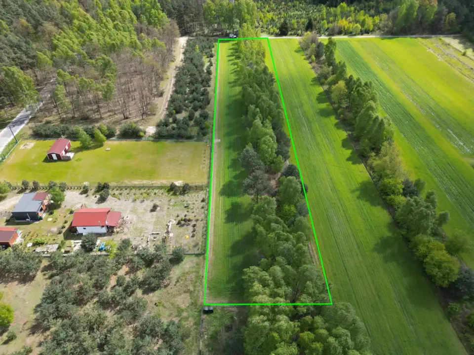 Działka budowlana 4 606 m², Kielchinów