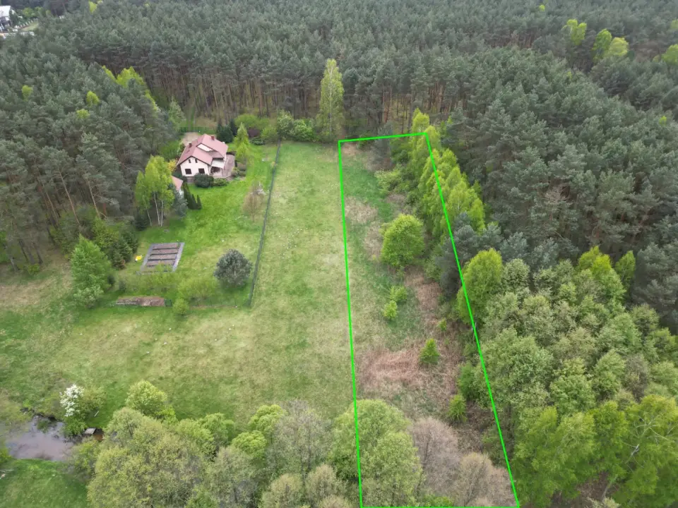 Działka rolna i leśna 2 588 m², Rząsawa