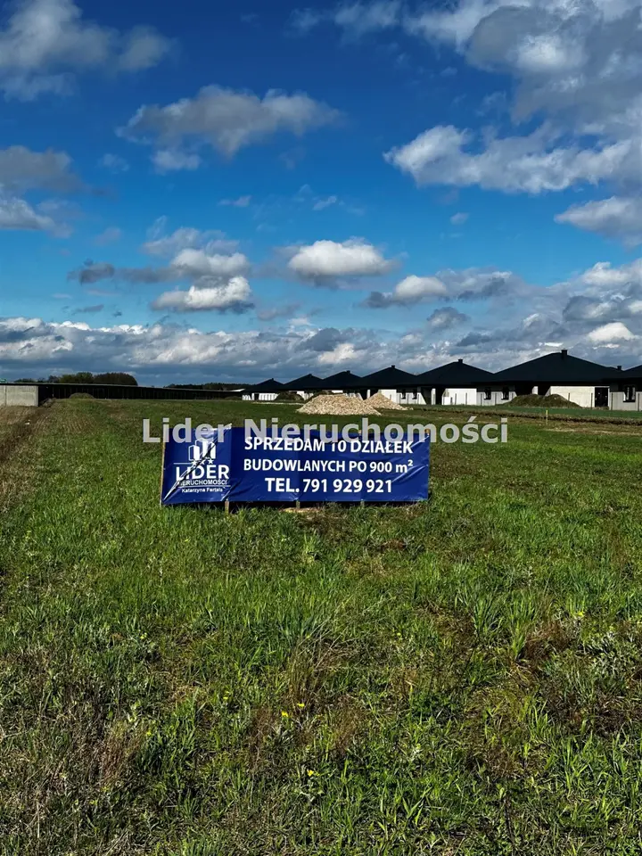 Działka budowlana 959 m², Piątkowisko