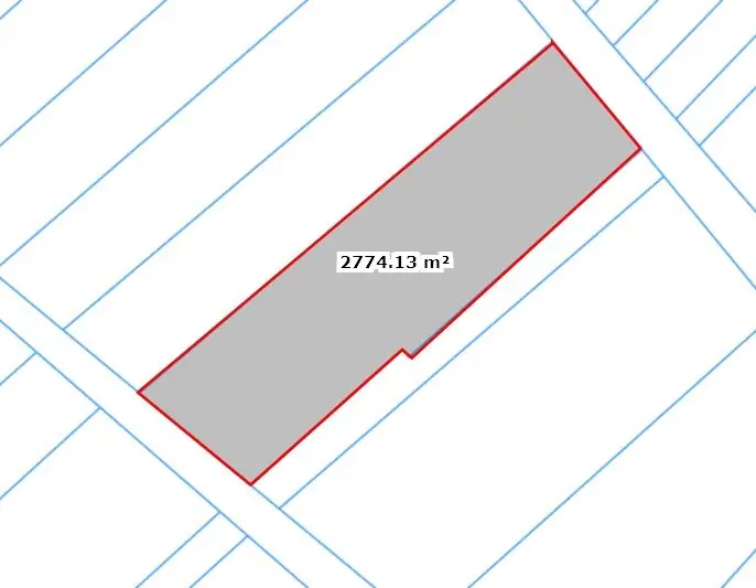 Działka budowlana 2 700 m², Nowe Rębieskie