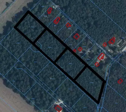 Działka budowlana, rekreacyjna i rolna 2 095 m², Wandzin
