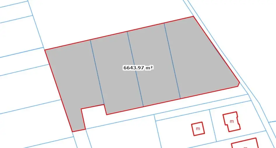 Działka budowlana 1 540 m², Świerzyny