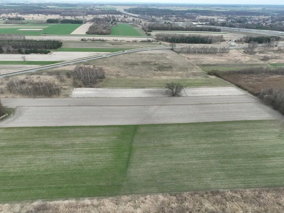 Działka inwestycyjna 2,96 ha, Bilew