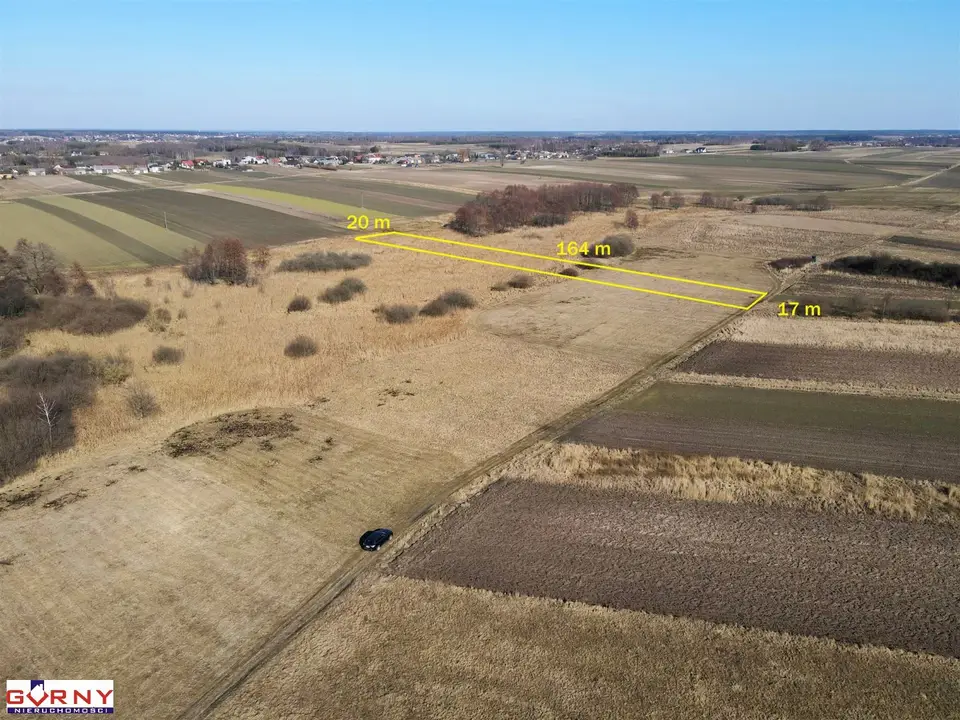 Działka budowlana 2 890 m², Niechcice