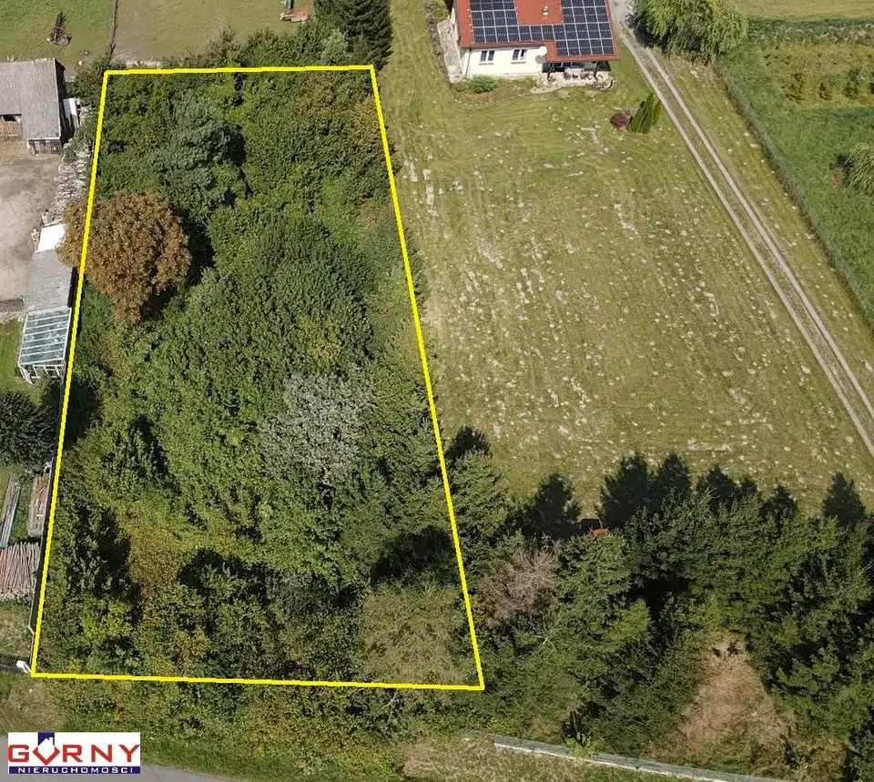 Działka budowlana 1 300 m², Owczary